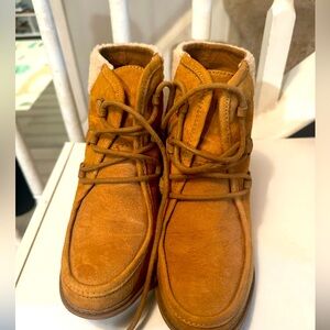 Mad Love Kenzie Faux Fur shoes.